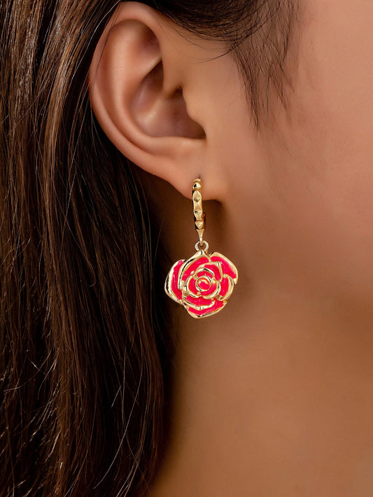 Aretes Rosa