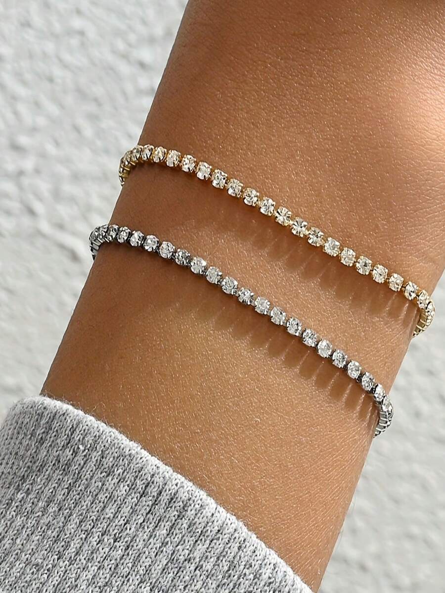 Pulsera Elegante con Brillantes